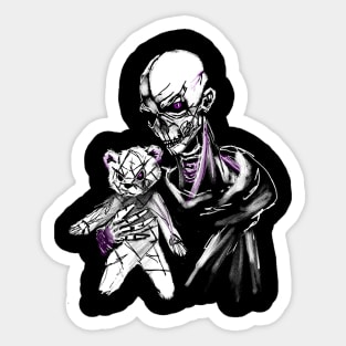 Ink huggy bear Sticker